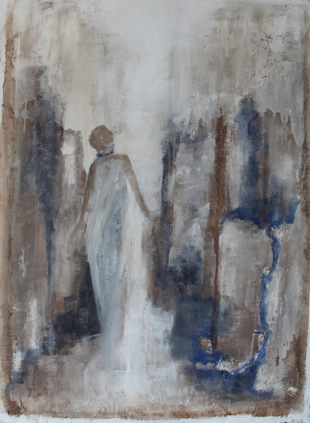 passage
Peinture de Patrick de Zell basé aux Sables d'Olonne - Vendée
Figuratif contemporain
technique mixte - enduits - collages - acrylique
Personnage féminin - femme-