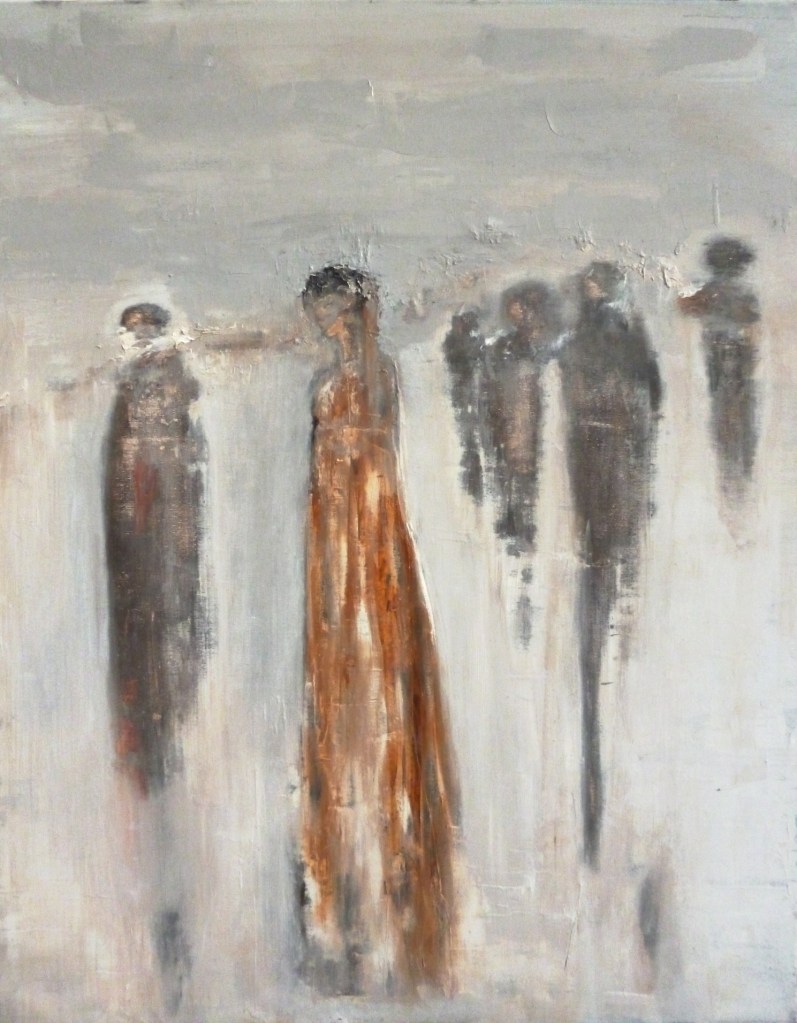 flânerie
passage
Peinture de Patrick de Zell basé aux Sables d'Olonne - Vendée
Figuratif contemporain
technique mixte - enduits - collages - acrylique
Personnage féminin - femme -